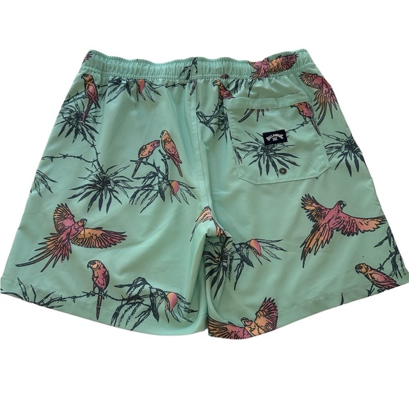 Billabong Sundays Layback Volleys Boardshorts Mint NWOT Men’s Size Medium - Picture 2 of 12